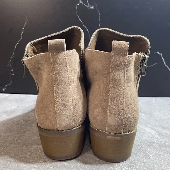 She Sole Ankle Boots Tan Size 7m - Picture 4 of 9